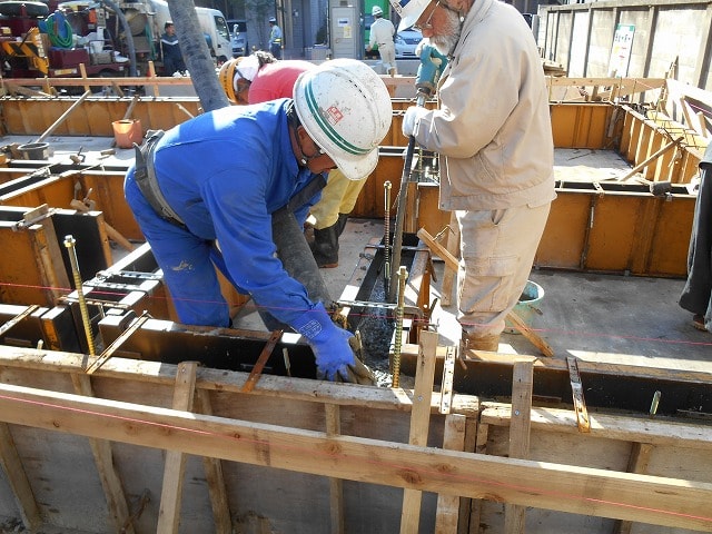 新築一戸建て工事中のチェックポイント⑧　コンクリート打設の注意